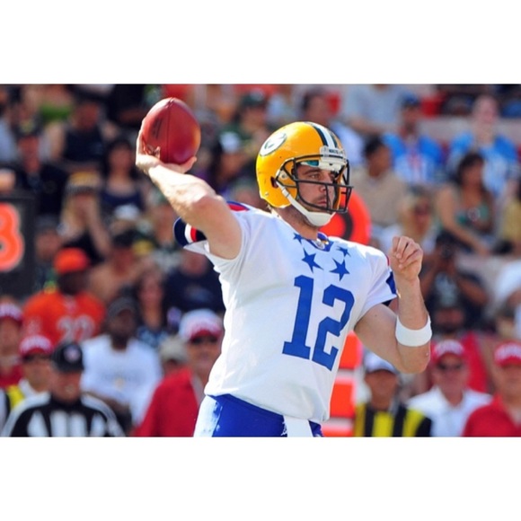 Green Bay Packers Aaron Rodgers Pro Bowl Jersey 54 - Picture 13 of 13
